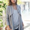 Shop All Barefoot Dreams | Barefoot Dreams Coastal Cardigan Pewter