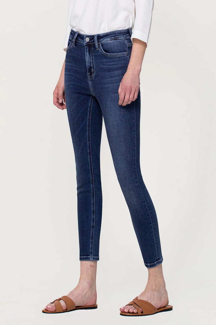 Shop All Flying MonHot | Super Soft High Rise Cropped Skinny