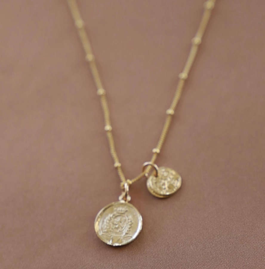 Shop All Katie Waltman | Coin Charm Necklace