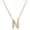 Shop All Crush Clothing | Alphabet Letter Initial Necklace