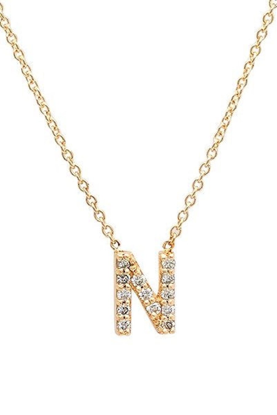 Shop All Crush Clothing | Alphabet Letter Initial Necklace