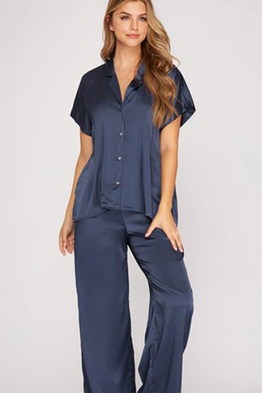 Shop All She u0026 Sky | Karly Satin Pj Set