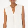 Shop All Crush Clothing | Linen Ruffle Blouse