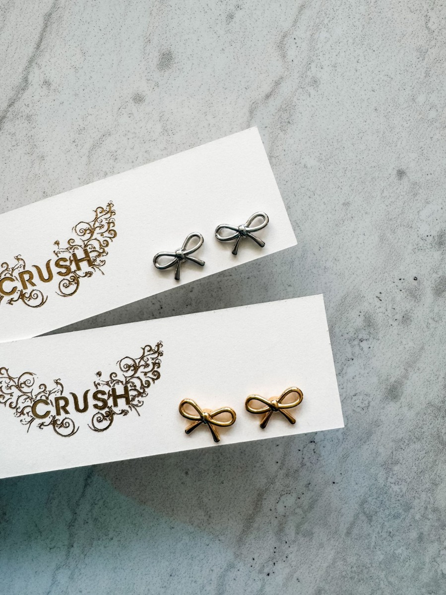 Shop All Crush Clothing | Little Bow Earrings