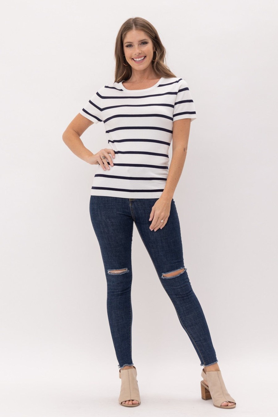 Shop All Cielo | Simplicity Pullover Stripes