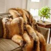 Shop All Fabulous Furs | Red Fox Faux Fur Throw 60 X 72