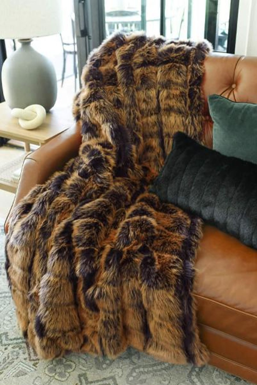 Shop All Crush Clothing | Canadian Fox Faux Fur Throw 60 X 72