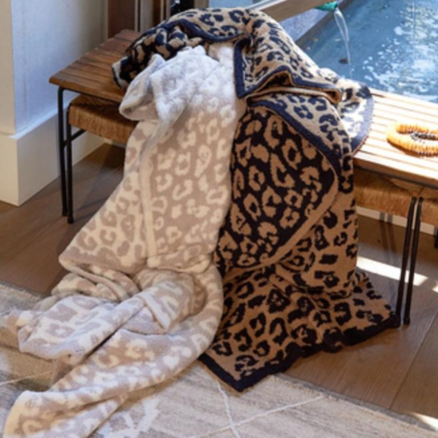 Barefoot Dreams Barefoot Dreams | Barefoot Dreams Cozychic In The Wild Throw Cream/Stone