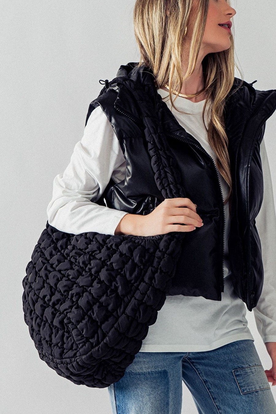 Shop All Crush Clothing | Mid Size Quilted Bag