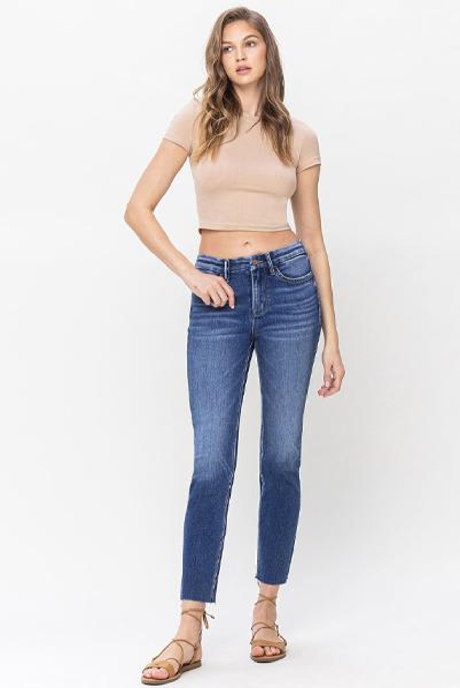 Shop All Flying MonClearance | High Rise Slim Straight Jean