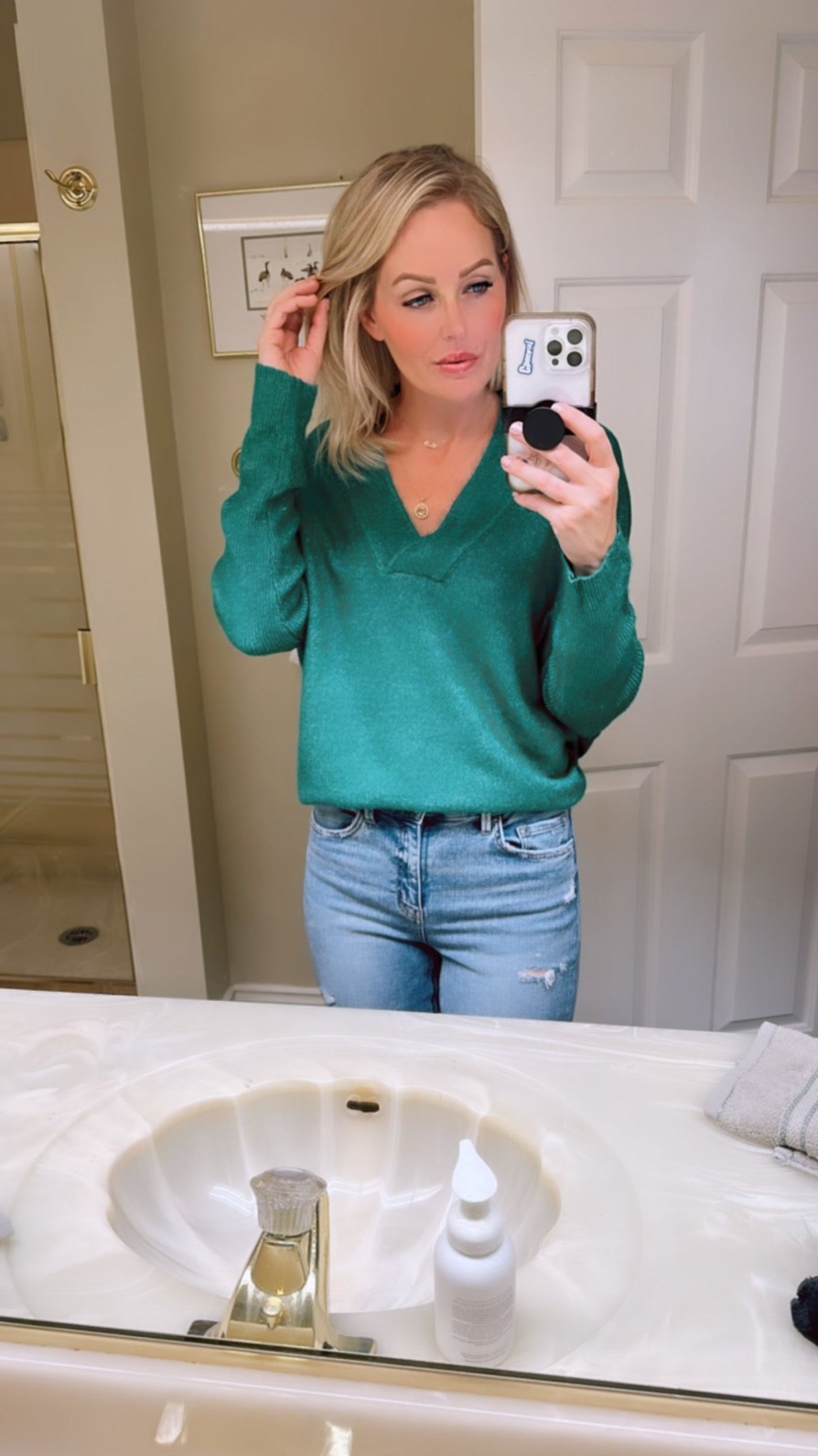 Shop All Miracle | Chrissy Emerald Sweater