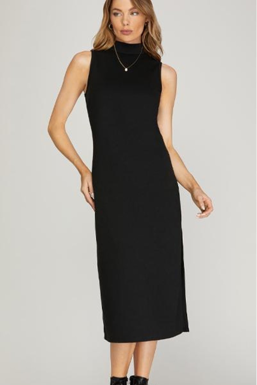 Shop All She u0026 Sky | Nadine Black Dress