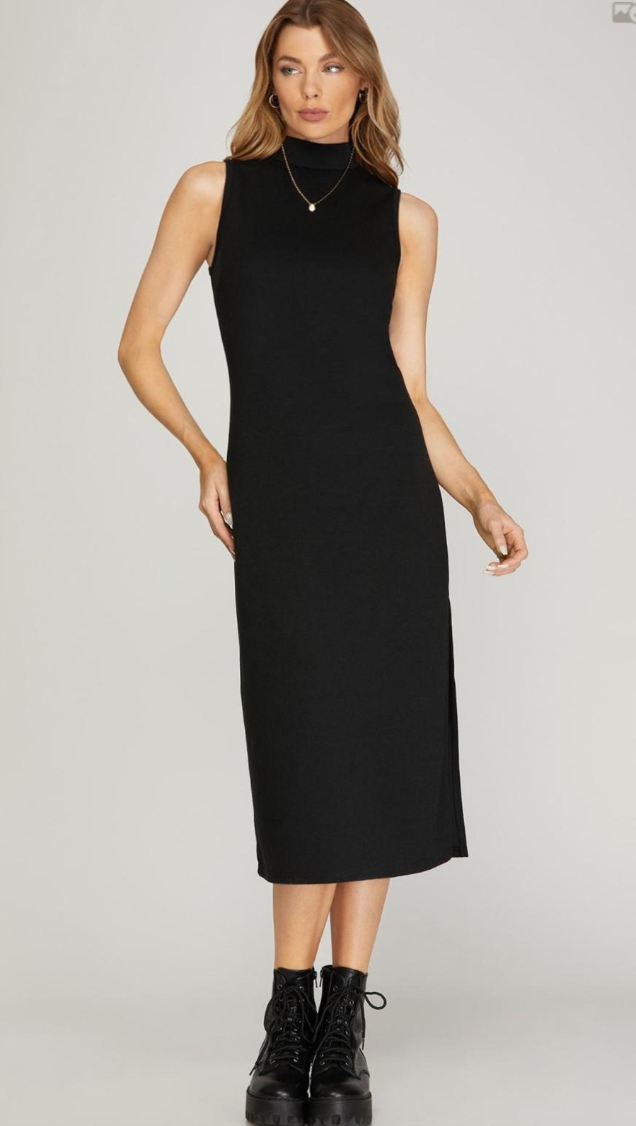 Shop All She u0026 Sky | Nadine Black Dress