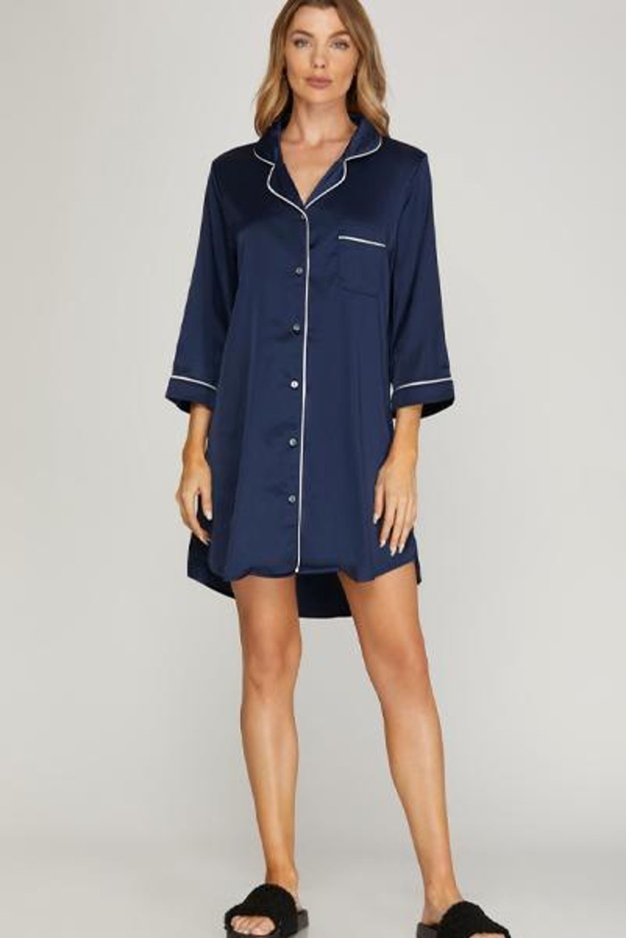 Shop All She u0026 Sky | Cindy Night Shirt