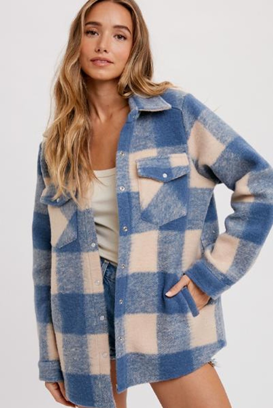 Shop All BluIvy | Bella Plaid Shacket