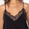 Shop All Love Stitch | Holiday Linen Blend Date Night Cami Black