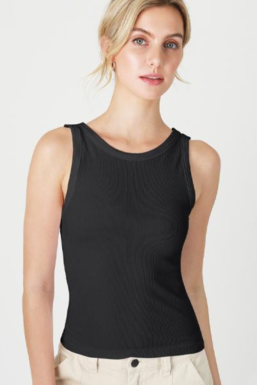 Shop All NikiBiki | Ribbed Reversible Layering Tank