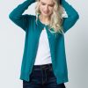 Shop All Cielo | Lissy Round Neck Button Cardi Electric Green