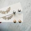 Accessories Crush Clothing | Micro Mini Teardrop Earrings